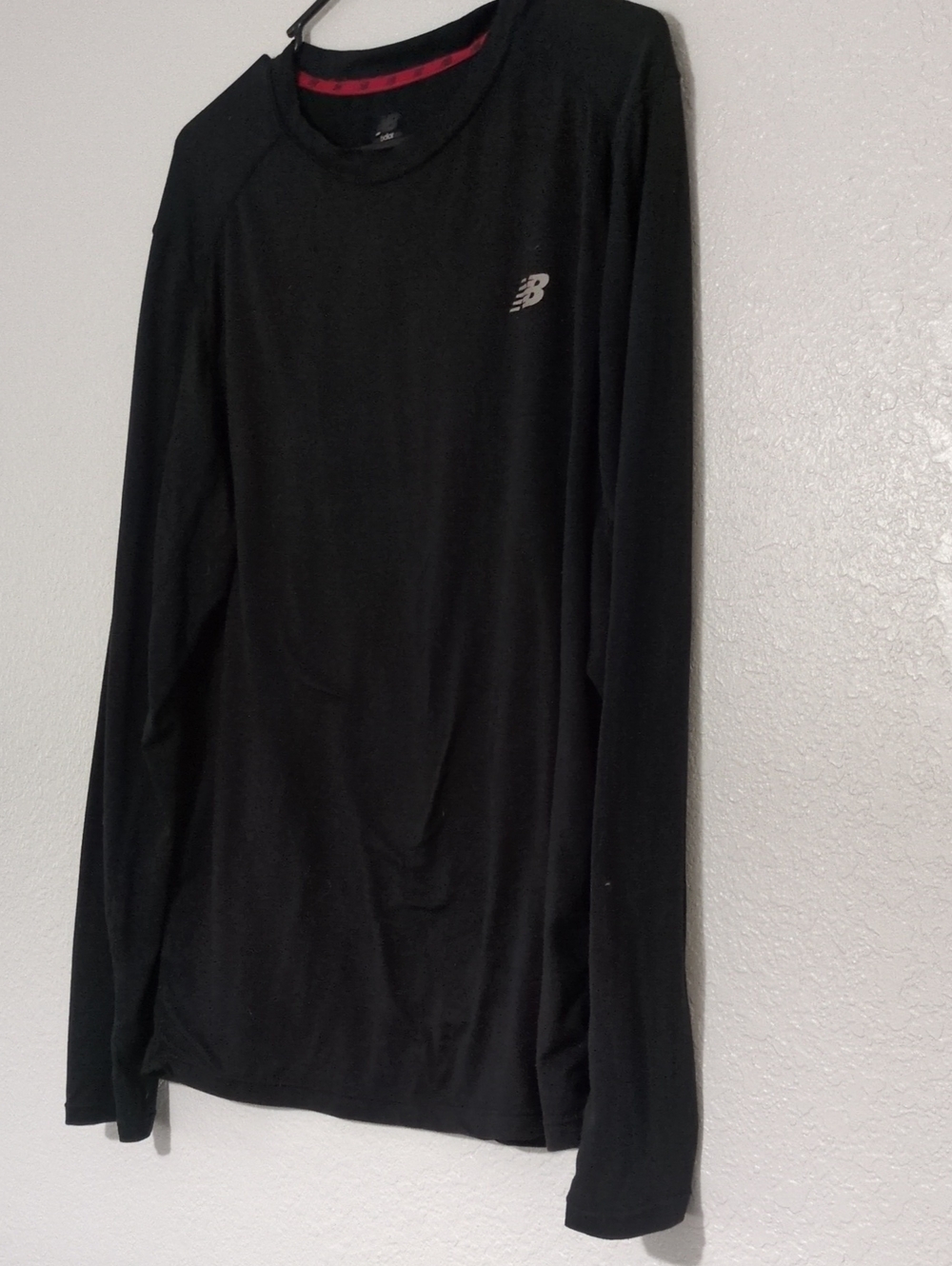 New Balance Black Long-Sleeve Performance Shirt Base 3.0
